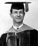 1933: Receiving an honorary degree from OAC